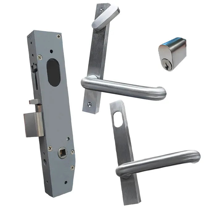 Lockton Narrow Mortice Lock Kit 5 - Cylinder & DDA Snib