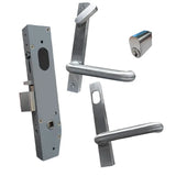 Lockton Narrow Mortice Lock Kit 5 - Cylinder & DDA Snib