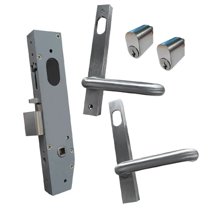 Lockton Narrow Mortice Lock Kit 4 - Double Cylinder Set