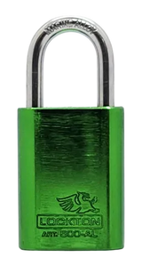 Lockton Coloured Aluminum 500 Series Padlock - 40mm