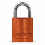 Lockton Coloured Aluminum 500 Series Padlock - 45mm