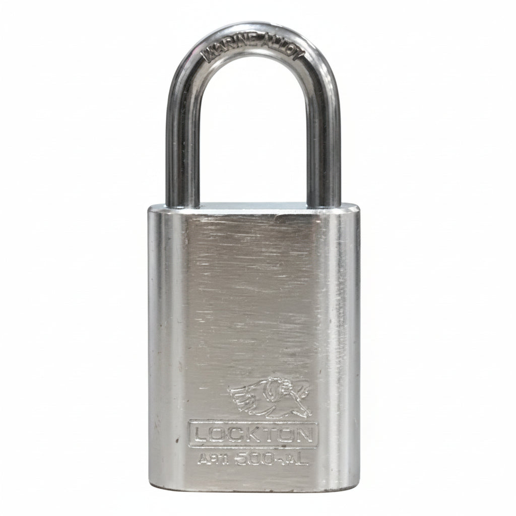 Lockton Coloured Aluminum 500 Series Padlock - 40mm