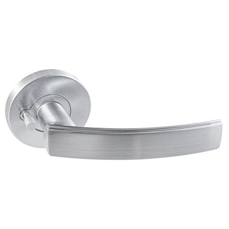 Gainsborough Choice Bailey Lever Set – Satin Chrome – Privacy Set (115BAISC)