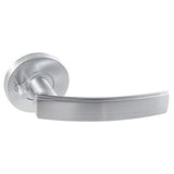 Gainsborough Choice Bailey Lever Set – Satin Chrome – Privacy Set (115BAISC)