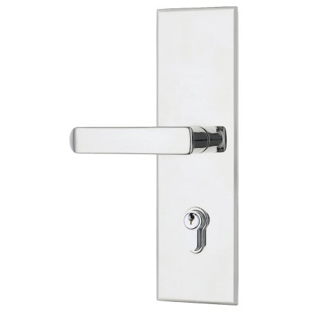 Gainsborough Trilock Eclipse Entrance Set – Polished Stainless Steel (8904ALLPS)