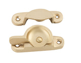 Tradco Sash Fastener Classic - 65mm - Satin Brass (6667)