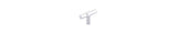 Iver Helsinki Cabinet Pull T-Bar - Brushed Chrome (20985)