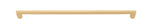 Iver Baltimore Cabinet Pull - Brushed Brass - CTC 450mm (20926)