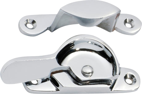 Tradco Sash Fastener Narrow - 69mm - Chrome Plated (1617)