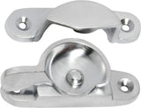 Tradco Sash Fastener Classic - 65mm - Satin Chrome (1621)