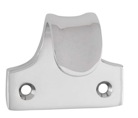 Tradco Sash Lift Dished - H38mm - Polished Nickel (6510)
