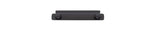 Iver Baltimore Cabinet Pull with Backplate - Matt Black - CTC 128mm (20883B)