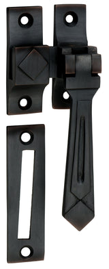 Tradco Casement Fastener Deco - Antique Copper (1748)