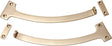 Tradco Fanlight Stop Pair - 190mm - Polished Brass (1783)