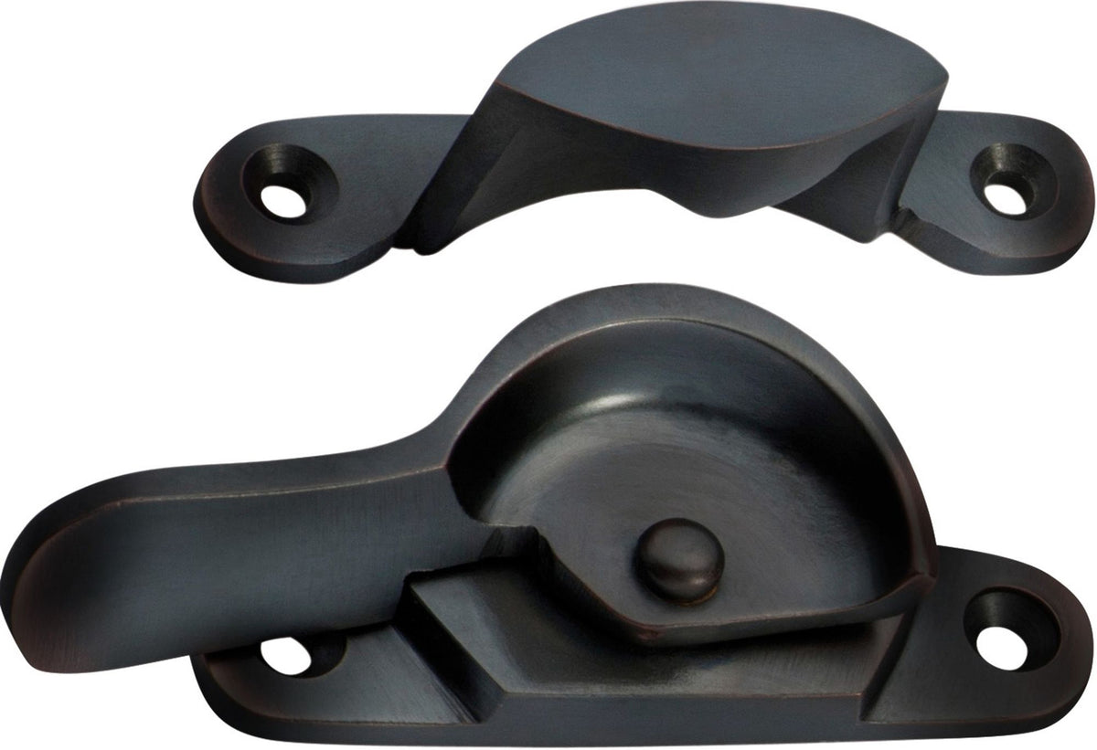 Tradco Sash Fastener Narrow - 69mm - Antique Copper (1616)