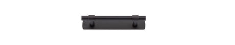 Iver Helsinki Cabinet Pull with Backplate - Matt Black - CTC 96mm (20993B)
