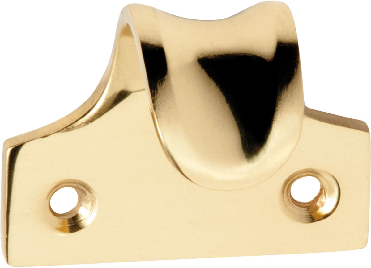 Tradco Sash Lift Dished - H38mm - Polished Brass (1637)
