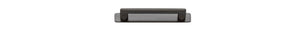 Iver Baltimore Cabinet Pull with Backplate - Signature Brass - CTC 128mm (20881B)