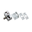 Tradco Sash / Sliding Window Lock Zinc Alloy - H41mm · 43mm - Satin Chrome (20305)