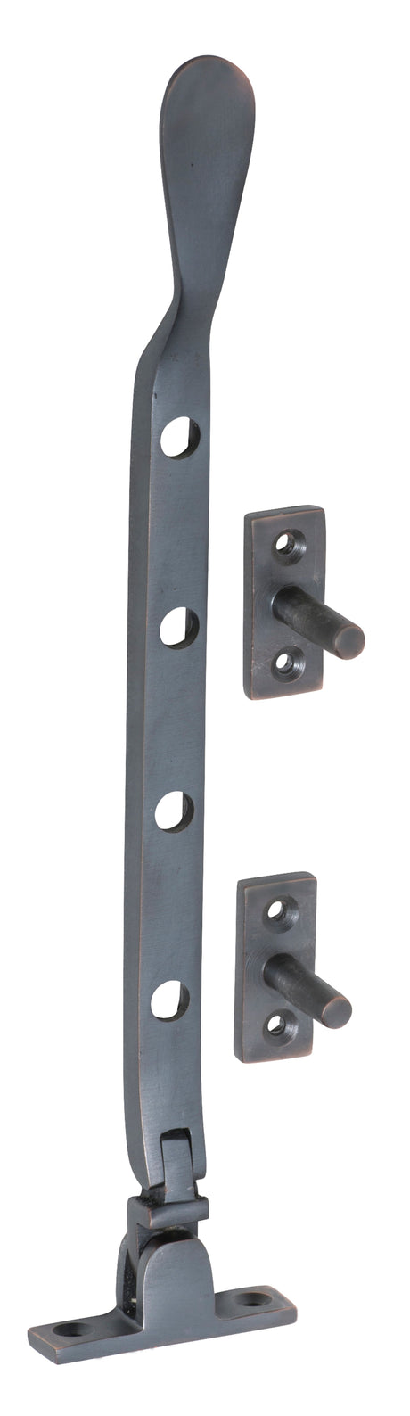 Tradco Casement Stay Base Fix Small - 200mm - Antique Copper (1716)