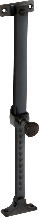 Tradco Casement Stay Telescopic Screw Down - 200-295mm - Antique Copper (1712)