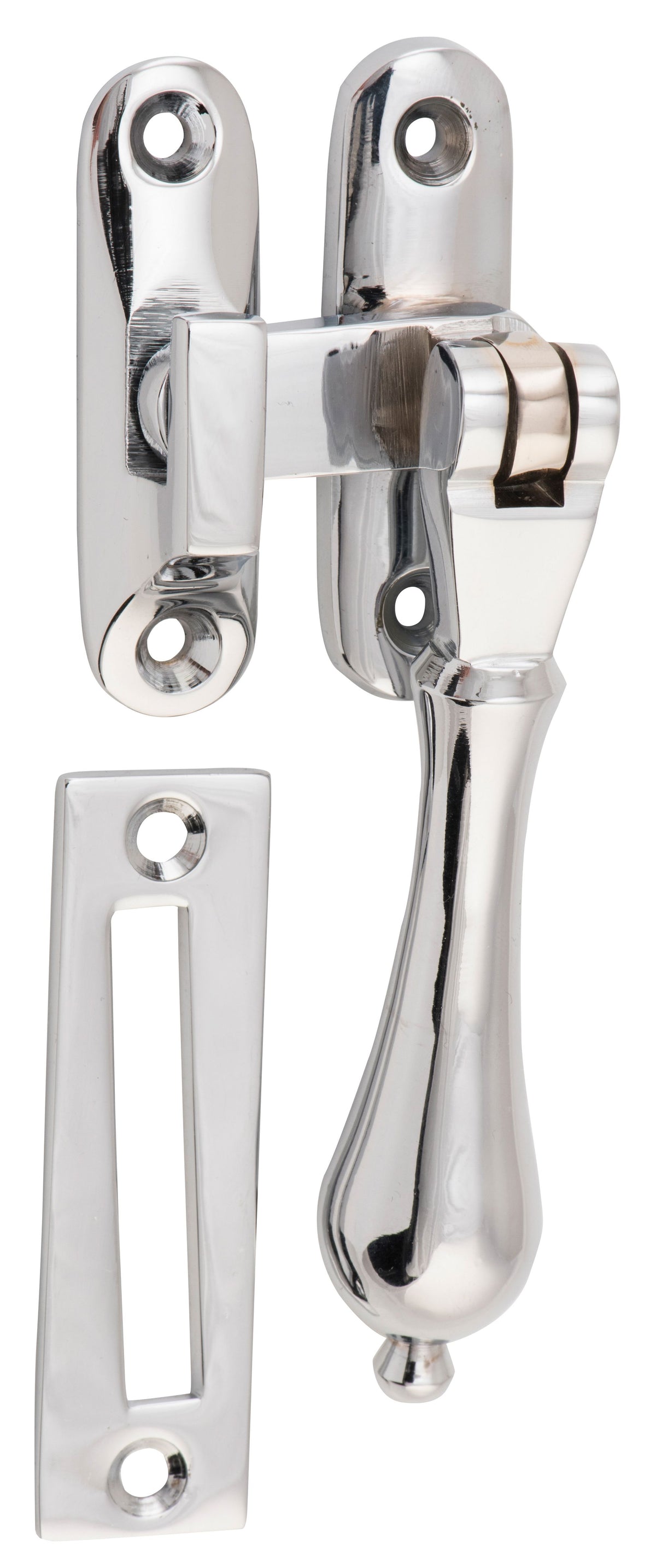 Tradco Casement Fastener Teardrop - Chrome Plated (1750)