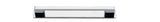 Iver Cali Cabinet Pull with Backplate - Polished Chrome - CTC 160mm (0532B)