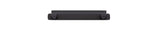 Iver Baltimore Cabinet Pull with Backplate - Matt Black - CTC 160mm (20893B)