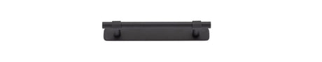 Iver Helsinki Cabinet Pull with Backplate - Matt Black - CTC 128mm (21003B)