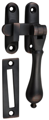 Tradco Casement Fastener Teardrop Long Throw - Antique Copper (1741)