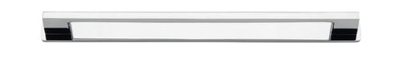 Iver Cali Cabinet Pull with Backplate - Polished Chrome - CTC 256mm (0533B)