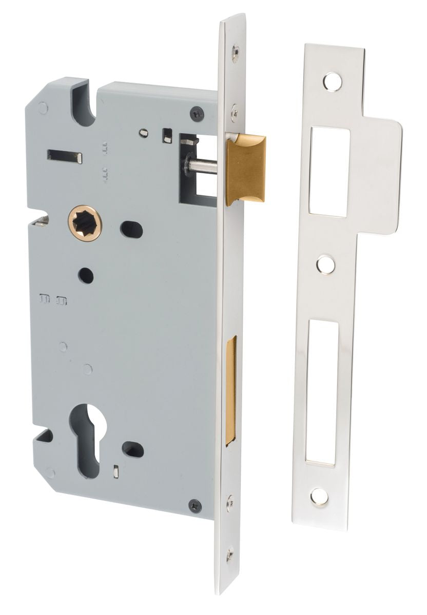 Iver Mortice Lock Euro 85mm - Long Body