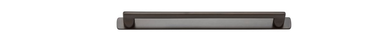 Iver Baltimore Cabinet Pull with Backplate - Signature Brass - CTC 256mm (20901B)