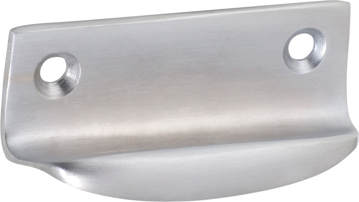 Tradco Sash Lift Bar - H26mm - Satin Chrome (1673)