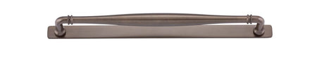 Iver Sarlat Cabinet Pull with Backplate - Signature Brass - CTC 320mm (21091B)