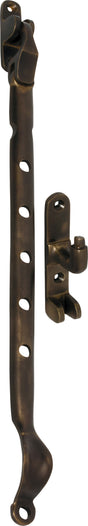 Tradco Casement Stay Sidemount - 300mm - Antique Brass (2314)