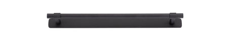 Iver Helsinki Cabinet Pull with Backplate - Matt Black - CTC 256mm (21023B)