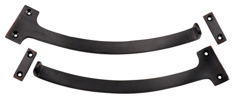 Tradco Fanlight Stop Pair - 190mm - Antique Copper (9741)