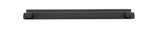 Iver Baltimore Cabinet Pull with Backplate - Matt Black - CTC 320mm (20913B)