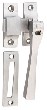 Tradco Casement Fastener Square - Satin Chrome (1693)