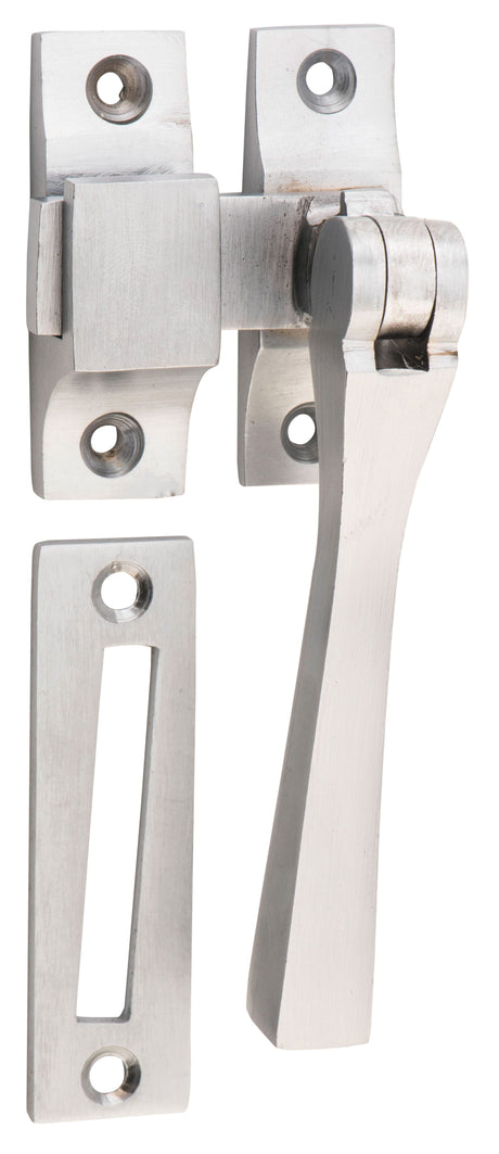 Tradco Casement Fastener Square - Satin Chrome (1693)