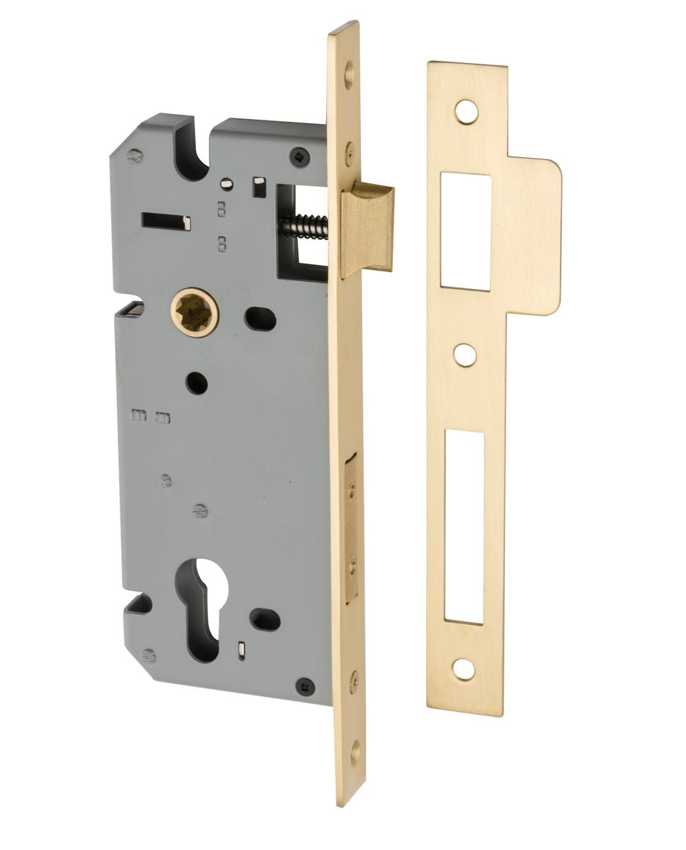 Iver Mortice Lock Euro 85mm - Long Body