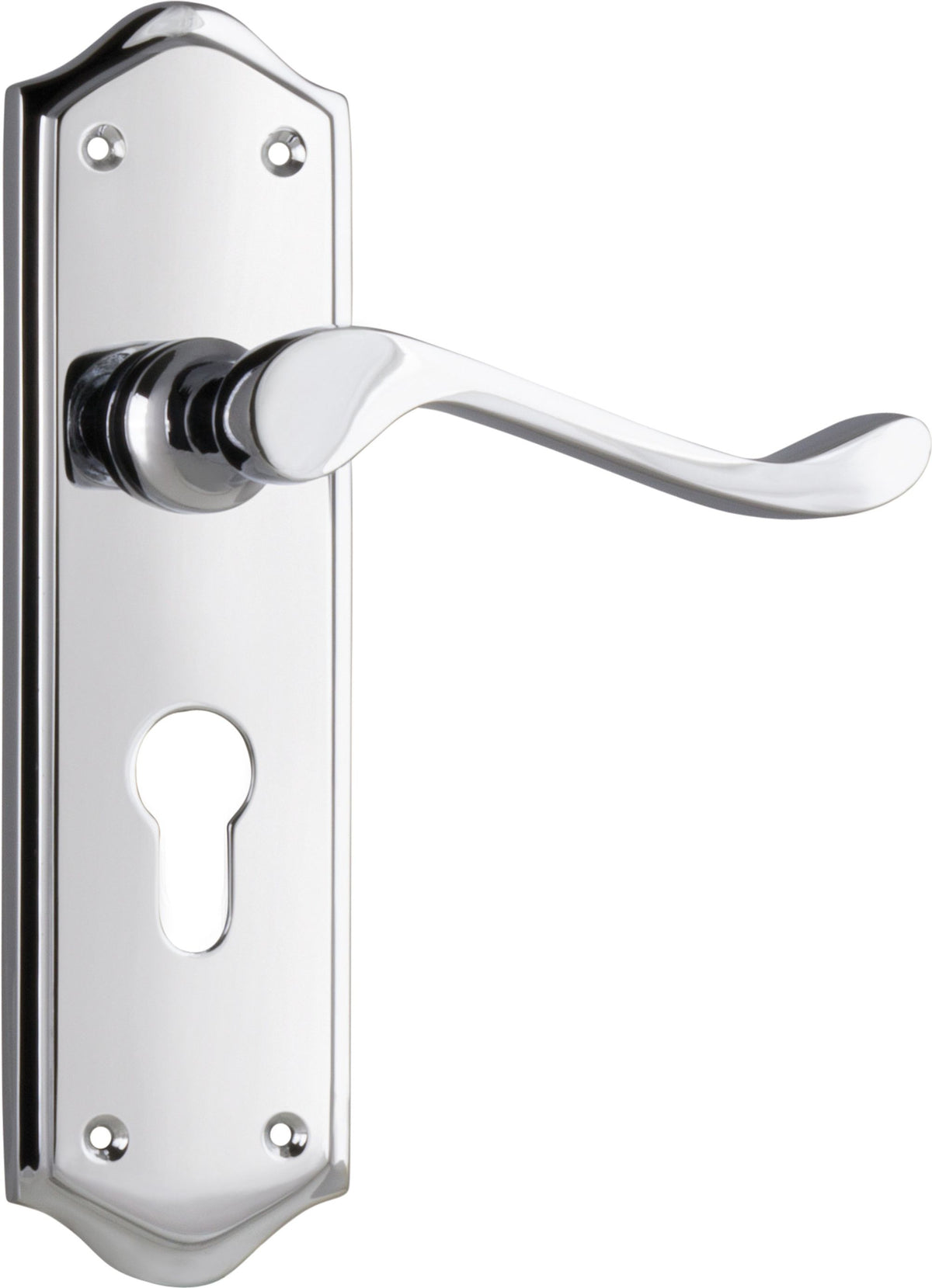 Tradco Henley Lever - Chrome Plate - 3