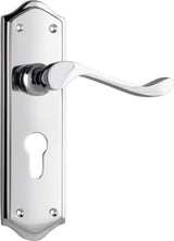 Tradco Henley Lever - Chrome Plate - 3