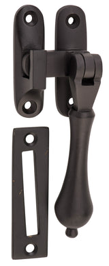 Tradco Casement Fastener Teardrop - Matt Black (1836)
