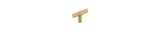 Iver Helsinki Cabinet Pull T-Bar - Brushed Brass (20986)