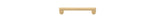 Iver Baltimore Cabinet Pull - Brushed Brass - CTC 128mm (20886)