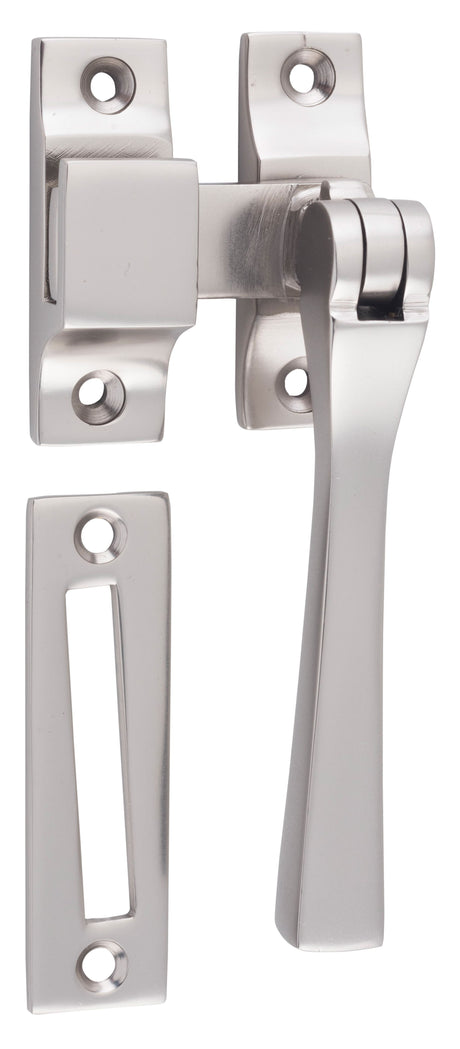 Tradco Casement Fastener Square - Satin Nickel (6584)