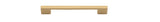 Iver Cali Cabinet Pull - Brushed Brass - CTC 128mm (0555)