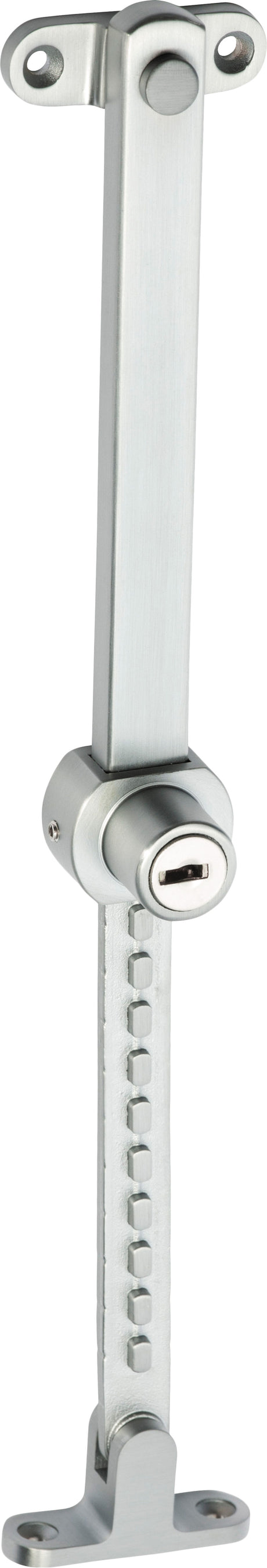 Tradco Casement Stay Stainless Steel Telescopic Locking - 200-295mm - Satin Chrome (1677)